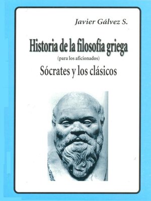 cover image of HISTORIA DE LA FILOSOFIA GRIEGA  II